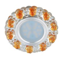 Встраиваемый светильник Fametto Luciole DLS-L129 GU5.3 Chrome/Gold