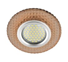 Встраиваемый светильник Fametto Luciole DLS-L135 Gu5.3 Glassy/Light Tea