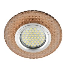 Встраиваемый светильник Fametto Luciole DLS-L135 Gu5.3 Glassy/Light Tea