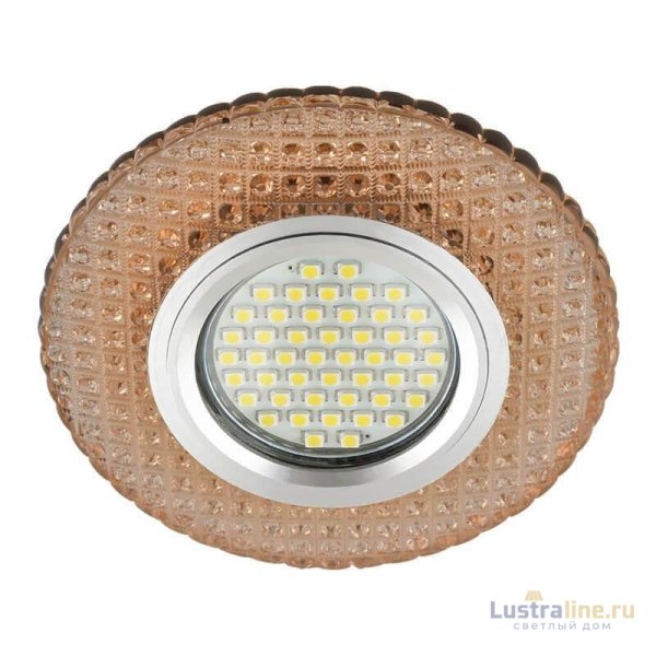 Встраиваемый светильник Fametto Luciole DLS-L135 Gu5.3 Glassy/Light Tea Встраиваемый светильник Fametto Luciole DLS-L135 Gu5.3 Glassy/Light Tea
