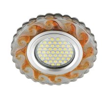Встраиваемый светильник Fametto Luciole DLS-L139 Gu5.3 Glassy/Tea