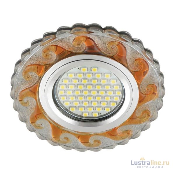 Встраиваемый светильник Fametto Luciole DLS-L139 Gu5.3 Glassy/Tea