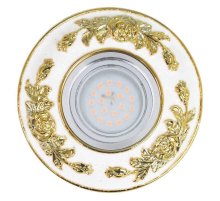 Встраиваемый светильник Fametto Arno DLS-A105 GU5.3 Chrome/White+Gold