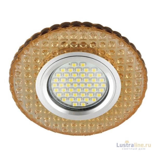 Встраиваемый светильник Fametto Luciole DLS-L143 Gu5.3 Glassy/Gold Встраиваемый светильник Fametto Luciole DLS-L143 Gu5.3 Glassy/Gold