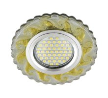 Встраиваемый светильник Fametto Luciole DLS-L139 Gu5.3 Glassy/Gold