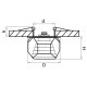 Встраиваемый светильник Lightstar Romb 004060