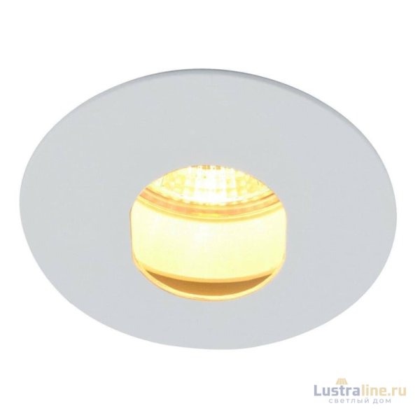 Встраиваемый светильник Arte Lamp Accento A3219PL-1WH
