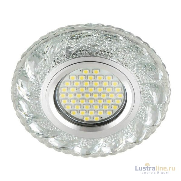 Встраиваемый светильник Fametto Luciole DLS-L147 Gu5.3 Glassy/Clear