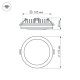 Влагозащищенный светильник Arlight LTD-115SOL-15W Day White 020709