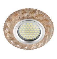 Встраиваемый светильник Fametto Luciole DLS-L147 Gu5.3 Glassy/Tea