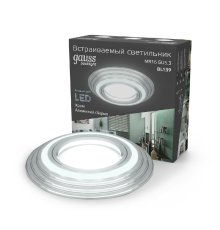 Встраиваемый светильник Gauss Backlight BL139