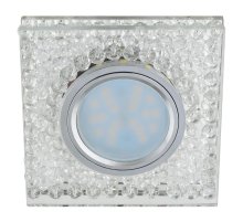 Встраиваемый светильник Fametto Luciole DLS-L134 GU5.3 Chrome/Clear