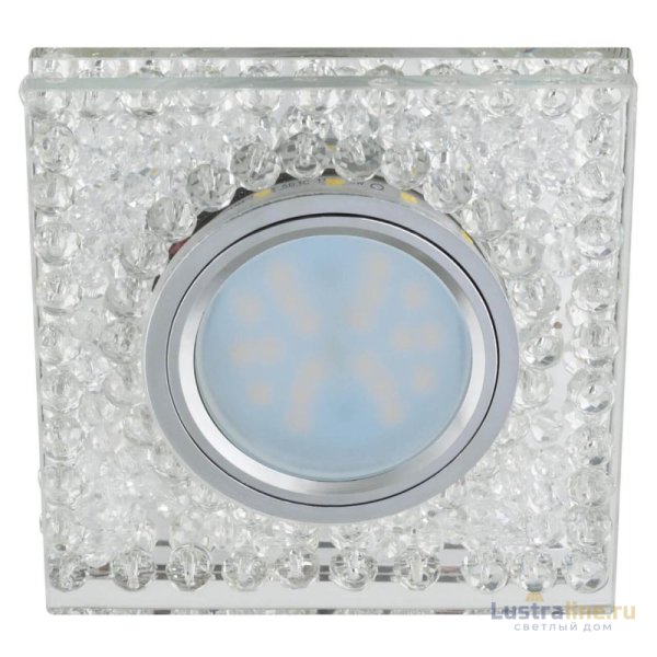 Встраиваемый светильник Fametto Luciole DLS-L134 GU5.3 Chrome/Clear