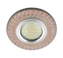 Встраиваемый светильник Fametto Luciole DLS-L144 Gu5.3 Glassy/Light Tea