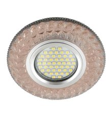 Встраиваемый светильник Fametto Luciole DLS-L144 Gu5.3 Glassy/Light Tea