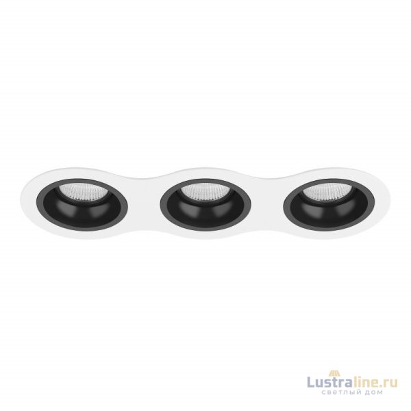Встраиваемый светильник Lightstar D636070707 (214636+214607+214607+214607)