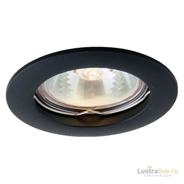 Встраиваемый светильник Arte Lamp Basic A2103PL-1BK Встраиваемый светильник Arte Lamp Basic A2103PL-1BK