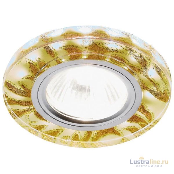 Встраиваемый светодиодный светильник Ambrella Light Led S232 W/G Встраиваемый светодиодный светильник Ambrella Light Led S232 W/G