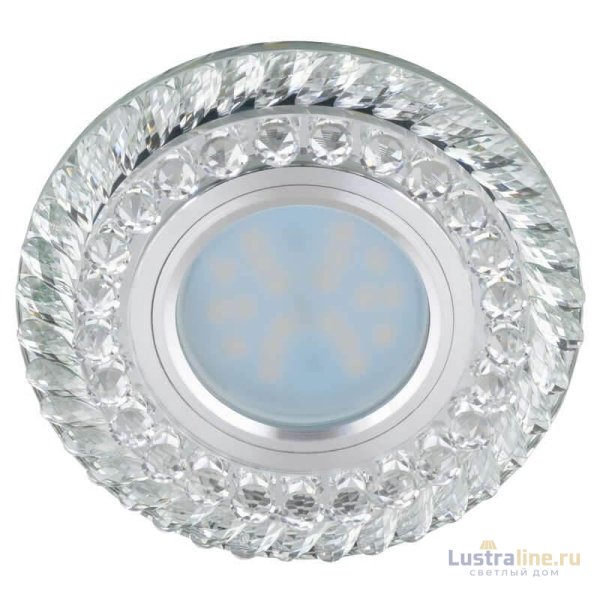 Встраиваемый светильник Fametto Luciole DLS-L132 GU5.3 Chrome/Clear