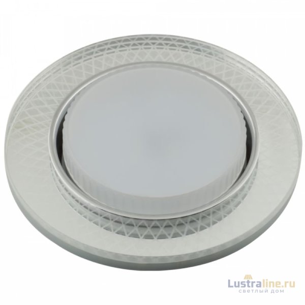 Встраиваемый светильник Fametto Luciole DLS-L156 GX53 GLASSY/CLEAR 3D