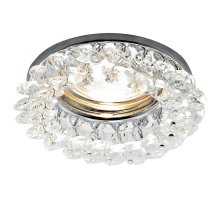 Встраиваемый светильник Ambrella Light Crystal K206 CL/CH