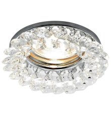 Встраиваемый светильник Ambrella Light Crystal K206 CL/CH