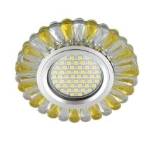 Встраиваемый светильник Fametto Luciole DLS-L145 Gu5.3 Glassy/Gold