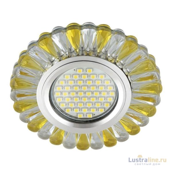 Встраиваемый светильник Fametto Luciole DLS-L145 Gu5.3 Glassy/Gold Встраиваемый светильник Fametto Luciole DLS-L145 Gu5.3 Glassy/Gold