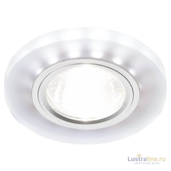 Встраиваемый светодиодный светильник Ambrella Light Led S214 WH/CH/WH Встраиваемый светодиодный светильник Ambrella Light Led S214 WH/CH/WH