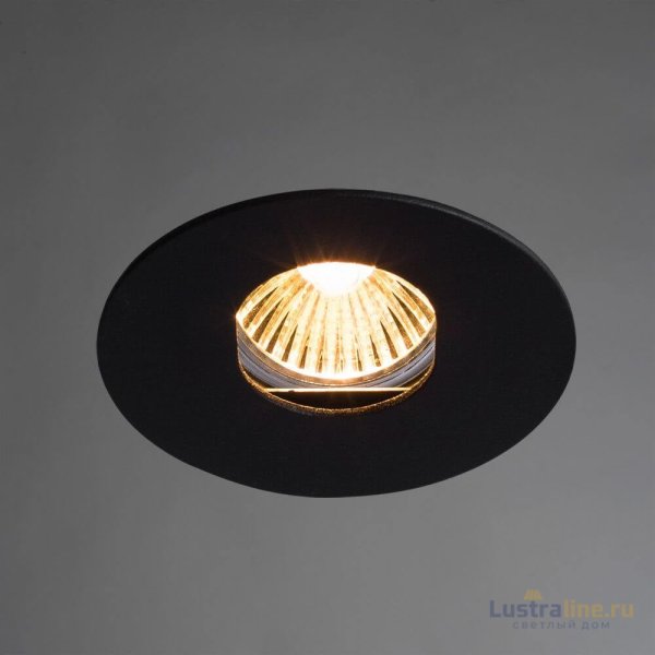 Встраиваемый светильник Arte Lamp Accento A3219PL-1BK Встраиваемый светильник Arte Lamp Accento A3219PL-1BK