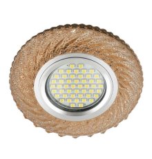 Встраиваемый светильник Fametto Luciole DLS-L137 Gu5.3 Glassy/Tea