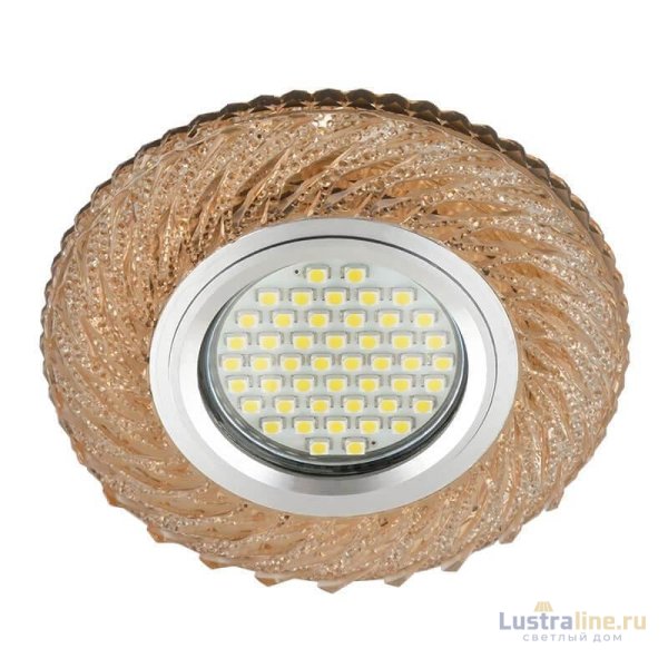 Встраиваемый светильник Fametto Luciole DLS-L137 Gu5.3 Glassy/Tea