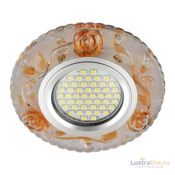 Встраиваемый светильник Fametto Luciole DLS-L150 Gu5.3 Glassy/Gold Встраиваемый светильник Fametto Luciole DLS-L150 Gu5.3 Glassy/Gold