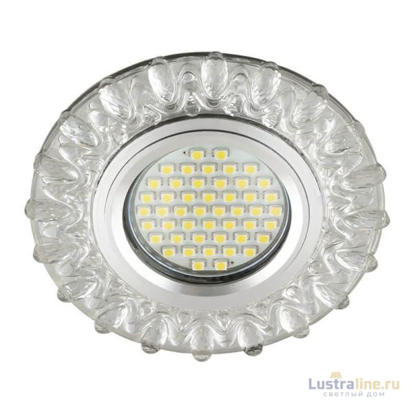 Встраиваемый светильник Fametto Luciole DLS-L148 Gu5.3 Glassy/Clear