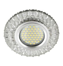 Встраиваемый светильник Fametto Luciole DLS-L138 Gu5.3 Glassy/Clear