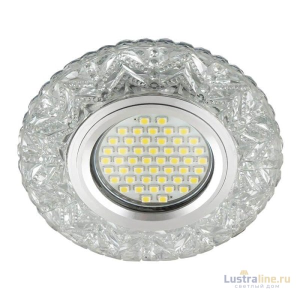 Встраиваемый светильник Fametto Luciole DLS-L146 Gu5.3 Glassy/Clear
