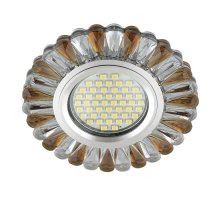 Встраиваемый светильник Fametto Luciole DLS-L145 Gu5.3 Glassy/Tea