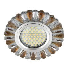 Встраиваемый светильник Fametto Luciole DLS-L145 Gu5.3 Glassy/Tea