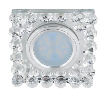 Встраиваемый светильник Fametto Luciole DLS-L131 GU5.3 Chrome/Clear