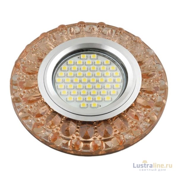 Встраиваемый светильник Fametto Luciole DLS-L151 Gu5.3 Glassy/Tea