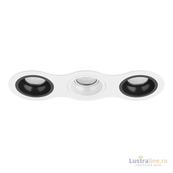 Встраиваемый светильник Lightstar D636070607 (214636+214607+214606+214607)