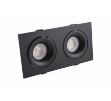 Встраиваемый светильник Denkirs Roto DK2122-BK