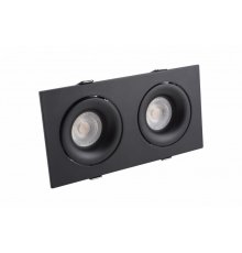 Встраиваемый светильник Denkirs Roto DK2122-BK