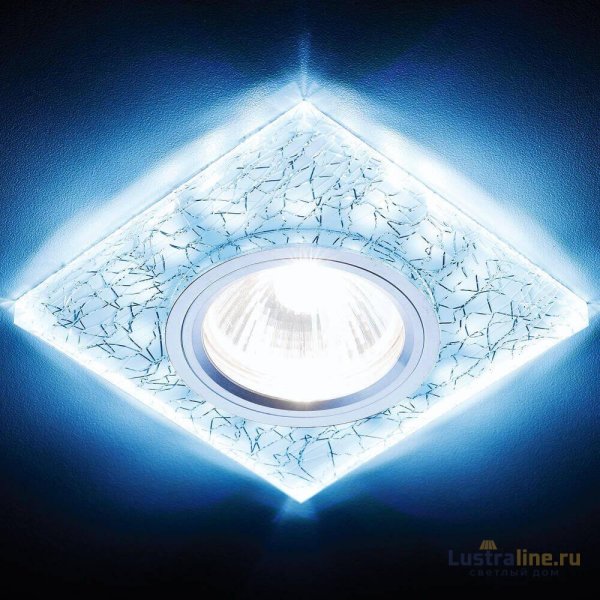 Встраиваемый светодиодный светильник Ambrella Light Led S227 W/CH/C Встраиваемый светодиодный светильник Ambrella Light Led S227 W/CH/C
