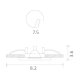 Встраиваемый светильник Arte Lamp Aqua A5440PL-1SS
