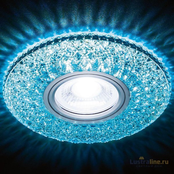 Встраиваемый светодиодный светильник Ambrella Light Led S333 BK/CLD Встраиваемый светодиодный светильник Ambrella Light Led S333 BK/CLD
