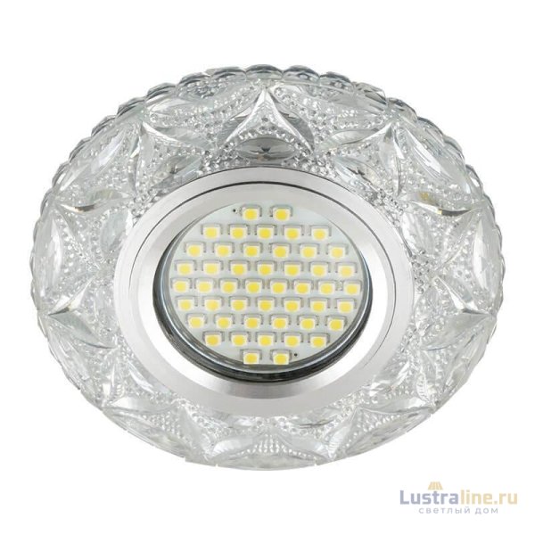 Встраиваемый светильник Fametto Luciole DLS-L149 Gu5.3 Glassy/Clear