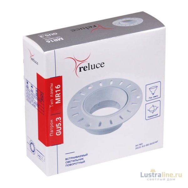 Точечный светильник Reluce 16131-9.0-001 GU10 WT Точечный светильник Reluce 16131-9.0-001 GU10 WT