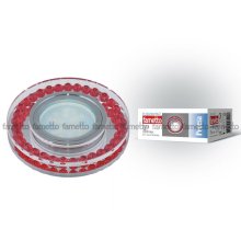 Встраиваемый светильник Fametto Peonia DLS-P104 GU5.3 CHROME/RED