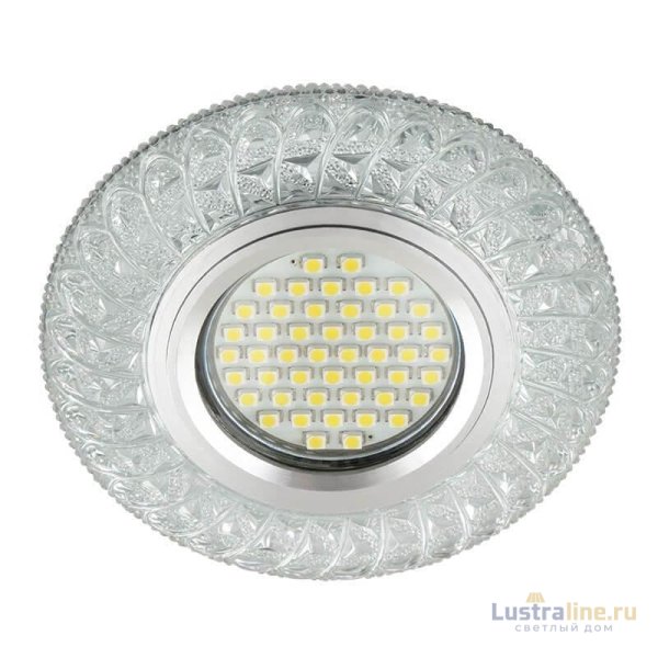 Встраиваемый светильник Fametto Luciole DLS-L144 Gu5.3 Glassy/Clear